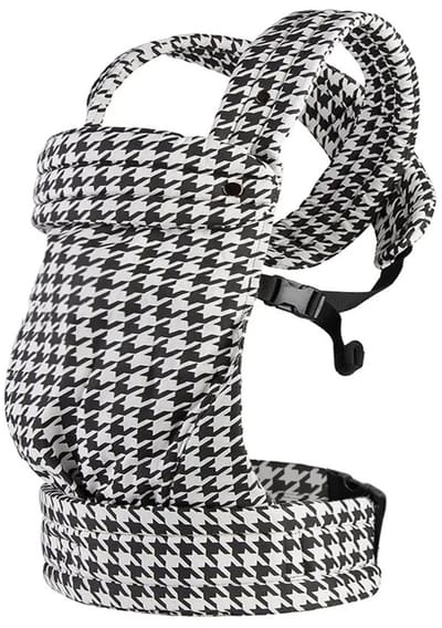 House Of Atelier - Draagzak Baby - Draagzak voor baby's - Babydraaghulp - Buikdraagzak - Babycarrier -Reisdrager Baby - Zwart
