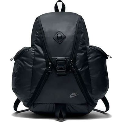 Sac à dos Nike Cheyenne Responder Sportif Multifonctionnel Grande Capacité Nylon Sac à dos Unisexe Noir BA5236-010 Black