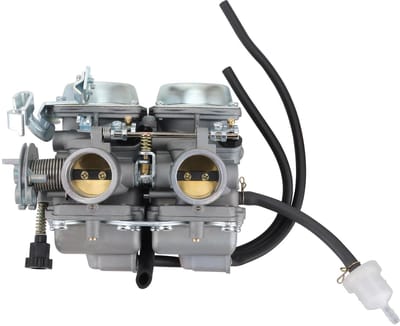 Dailygoody - Twin Carburetor Vervanging - Dubbel Cilinder - Eenvoudige Installatie - 26 mm - Hoogwaardige Materialen - Geschikt voor 250cc Rebel en CA