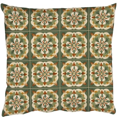 Sierkussens - Kussentjes Woonkamer - 50x50 cm - Ornament - Patroon - Groen