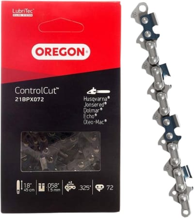 Oregon 21BPX ControlCut Zaagketting voor 45 cm Zaagblad - 72 Aandrijfschakels - geschikt voor Husqvarna, Jonsered, Makita, Poulan en anderen