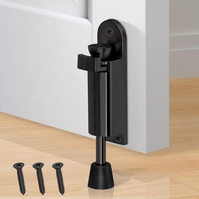 Zware deurstopper met rubberen punt voor binnen en buiten, ideaal voor commerciële toepassingen en het openhouden van deuren