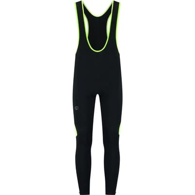 Rogelli Core Colored Heren Lange Fietsbroek - Zwart/Fluor
