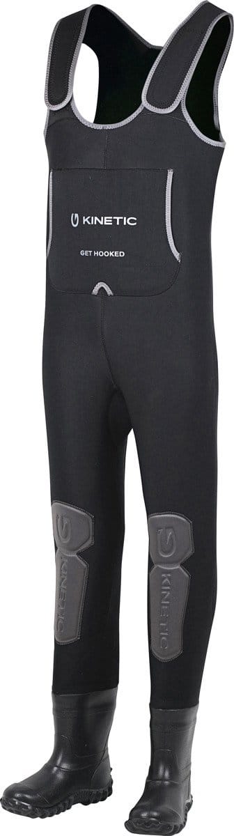 Kinetic Neobreeze Bootfoot Cleated Black Waadpak 44-45 - Waadpak