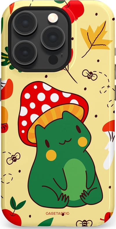 Casetastic Hoesje Geschikt voor Apple iPhone 15 Pro Magsafe - Stijlvolle Beschermende Duo-layer Case - Kwakende vriendjes