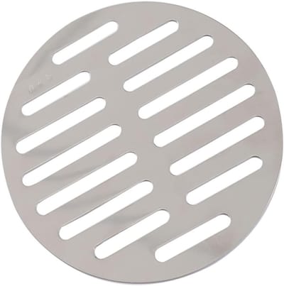 Ronde Vloerdoucheafvoer Deksel van RVS (15 cm), 1 Stuk, Geschikt voor Badkamer en Keuken, Duurzaam en Modern Ontwerp