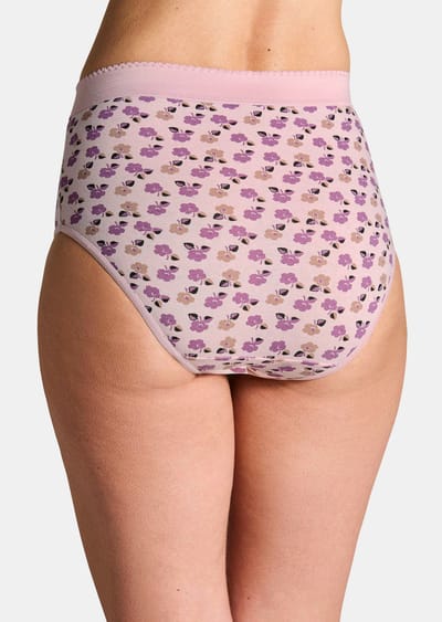 Set corrigerende slips van katoen - wit / beige / sering - Gr. 38 van Goldner Fashion