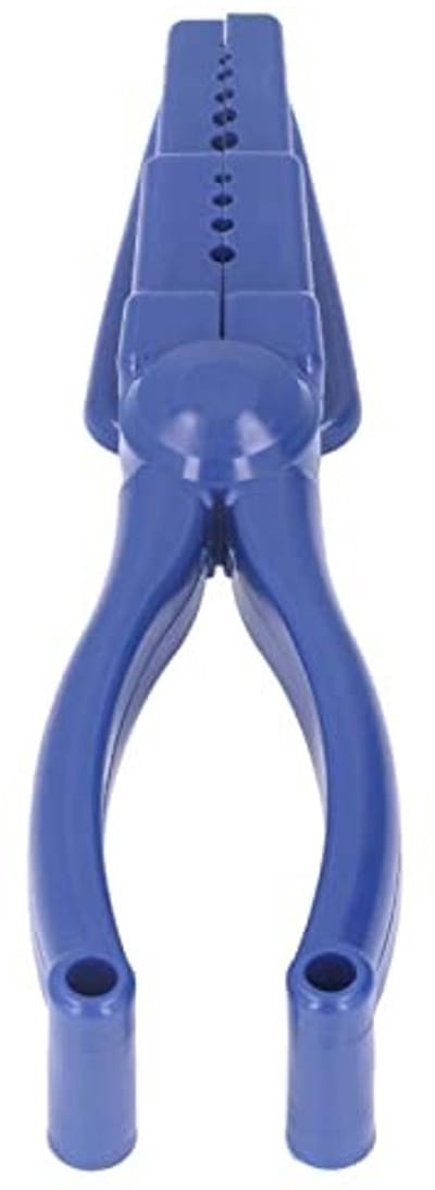 Dailygoods- Nageltang Veiligheidsnageltang - Draagbaar Handgereedschap - ABS Materiaal - Compact Formaat - Slim Ontwerp - Gemakkelijk te Dragen - Hamertang