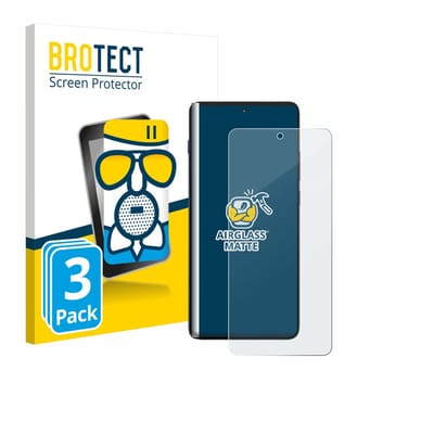 BROTECT - Screenprotector voor Motorola Moto X70 Air - Folie Beschermfolie Beschermglas matte 3 Stuks
