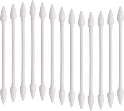 Spitse wattenstaafjes - Precisietips - Make-up aanbrengen - Dubbele punt - 800 stuks - Wit