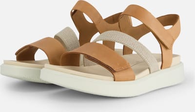 Ecco Flowt W Sandalen cognac Leer - Dames - Maat 37