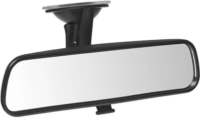 VCTparts® Universele Achteruitkijkspiegel Binnenspiegel 212x56mm met Zuignap