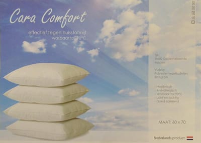 Cara Comfort Hoofdkussen - Dreampearls - 60x70 cm - Wit