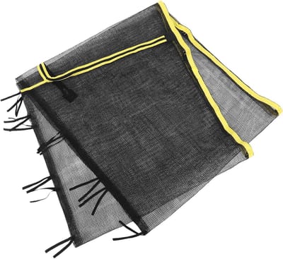 Trampolinenet - Veiligheidsnet - Buiten Spelen - Ademend Nylon - 180x81cm - Zwart