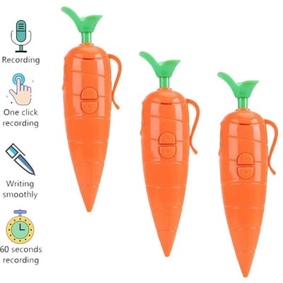 Multifunctionele Wortel Pen Kan Schrijven Graffiti Balpen Schattig Kindercadeau 3 PCS