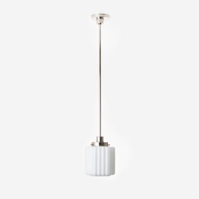 Hanglamp Thalia 20's Nikkel - Art Deco Trade