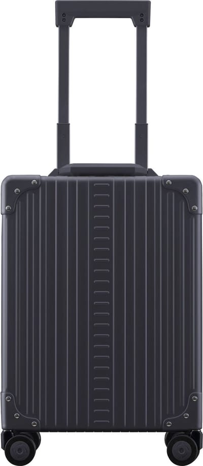 Aleon Business-cabinewagen met 4 wielen, Aluminium, 50 cm, laptopvak - Harde bagage - TSA slot - schwarz