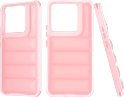 Hoesje geschikt voor Xiaomi Redmi Note 13 Pro 5G / Xiaomi Poco X6 - Techsuit Wave Shield Shockproof Hard Case Back Cover - Roze