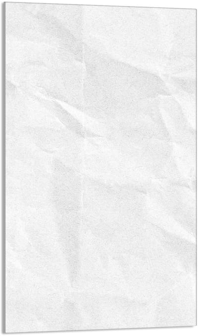 TMK ArtDeko Serie - Snijplank Glas - 30x52 cm - Wit - Veilig en Duurzaam
