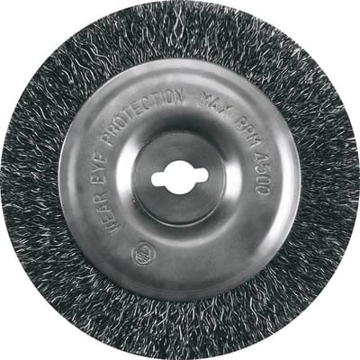 Reserveborstel voor voegenreiniger - Staal, 15 mm Reinigingsbreedte, Geschikt voor Elektrische en Accuvoegenreinigers