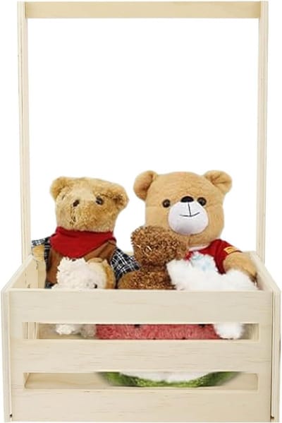 Opslagbakken voor speelgoed, speelgoedopslagmanden | Houten Toybox Basket Bin,Wasperry-spaarbesparend voor kast-organiseren, slaapkamer, klasgebruik