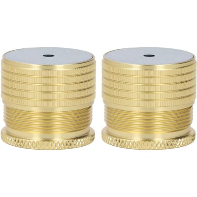 2 Pièces Élévateur de Meuble 23 37mm Réglable 50 500kg Portant Alliage d'Aluminium Pied de Support Élévateur de Lit Canapé Table Brillant