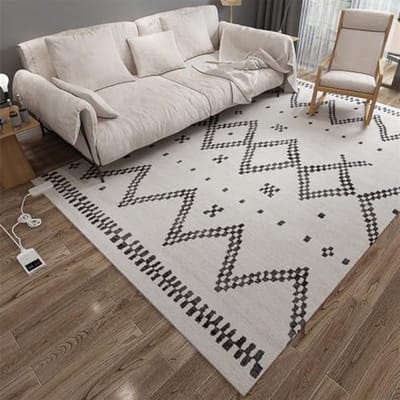 Elektrisch Verwarmd Kleed - Graphene Vloerverwarming - Comfortabele Warmte - Zeslaags Veiligheid - 160 x 240 cm - Kleurrijk