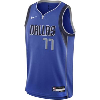 Nike NBA Dallas Mavericks Luka Doncic Icon Shirt Kids Blauw Kez2b7bx2p00_nez_mavdl