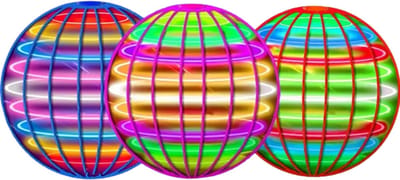 Nivard Flying Ball - Spinner - Magic - Heli - Boomerang - Boomerang Bal - 3 Stuks