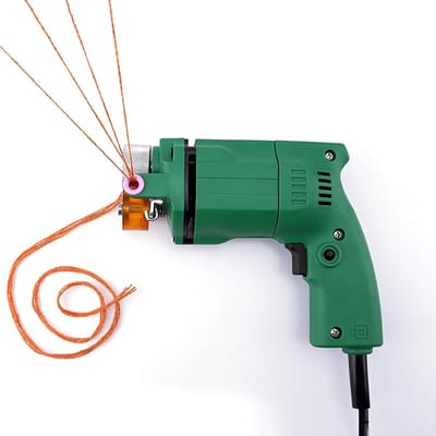 Garen machine - Draad organizer - Tapijt tuften - Anti-draadblokkering - 250mm breed - Grijs