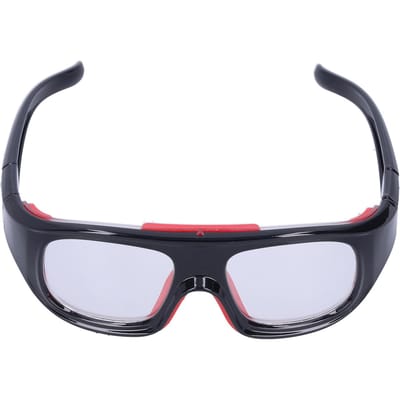 Basketbal Voetbal Explosiebestendige Veiligheidsbril Sport Oogbeschermingsbril(Zwart rood ) black