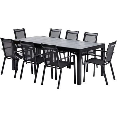 Tuinmeubelset Wilsa Garden HPL Star T8/12+F8