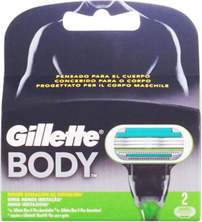 Gillette Body scheermesjes - 2 stuks