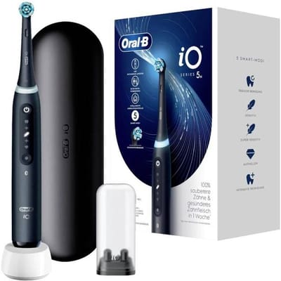 Oral-B iO Series 5 611038 Elektrische tandenborstel Roterend / oscillerend Zwart