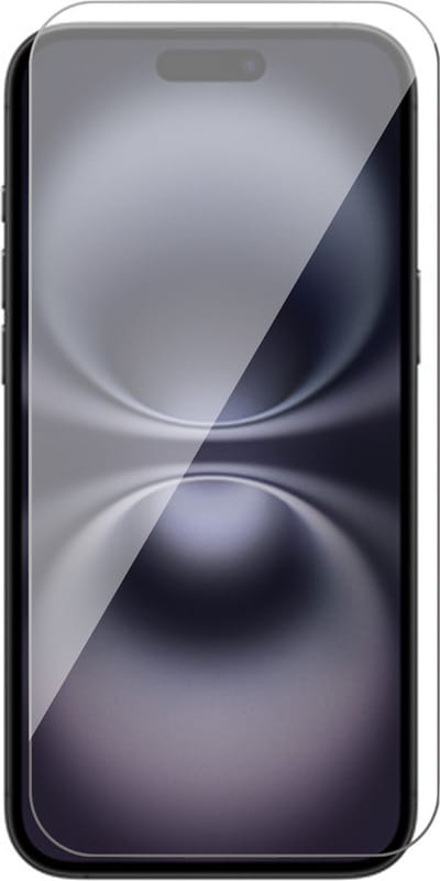 Screenprotector geschikt voor iPhone 16 - Gehard Glazen Tempered Glass Krasbestendige Screen Protector
