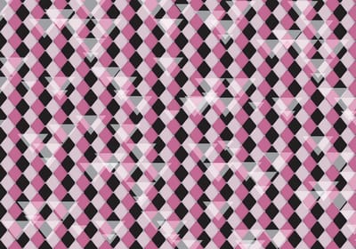 Modern Abstract Diamond Photo Wallcovering