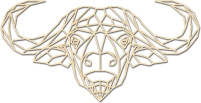 Geometrische Waterbuffel / Dieren
