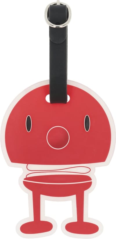 Hoptimist Bag tag Hoptimist 10,5 x 8 x 0,7 cm Red