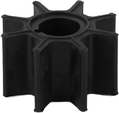 Waterpompwaaier voor buitenboordmotoren 9.9 HP tot 20 HP - 8-blads neopreen rubber + nylon - 334-65021-0