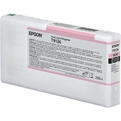 Epson T9136 inktcartridge licht magenta (origineel)