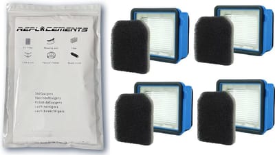 Replacements® Filters geschikt voor de AEG QX6 - 4 stuks