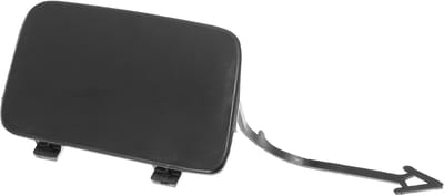 Dailygoods- Afdekking Trekhaak - Zwart - Kunststof - Slijtvast - Eenvoudig te installeren - Afmetingen 8,5 x 5 cm - Trekhaakafdekking
