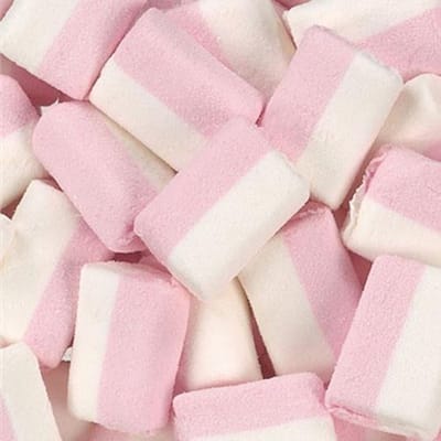 spekken - blokken - roze-wit 500 gram spekken voor geboorte - babyshower - spek traktatie