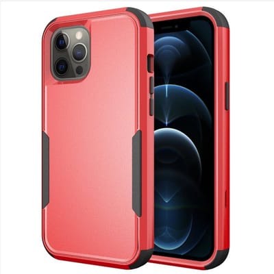 Shockproof Hoesje geschikt voor iPhone 16 Pro - Mobiq Layered Armor Case geschikt voor iPhone 16 Pro