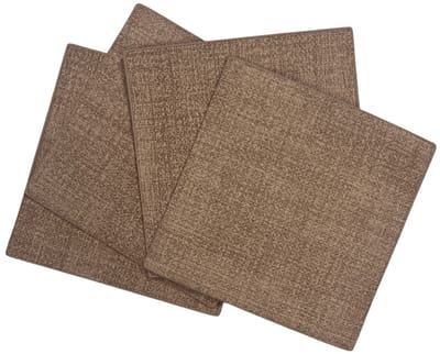 Cronim Onderzetters set-van-4 Vierkant roze 10x10cm