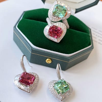 100% solide 925 argent Sterling origine rubis boucles d'oreilles femme géométrique rubis pierres précieuses bijoux Aros Mujer Oreja Orecchini vert