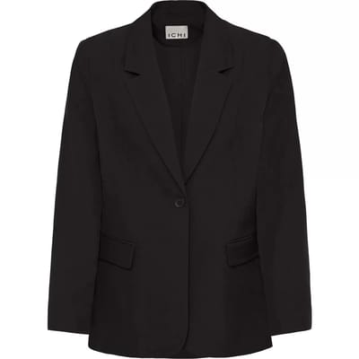 Ichi IHFAVA LONG BL Dames Blazer/colbert - Black