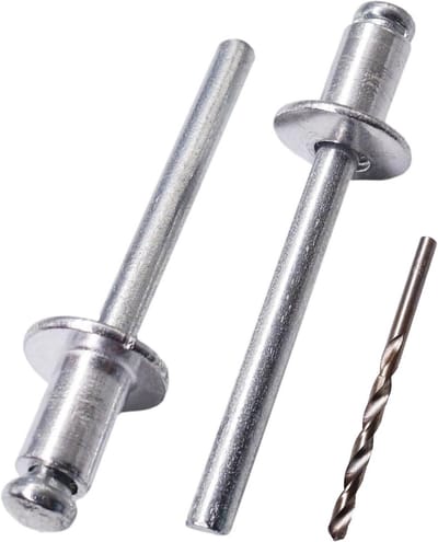 100 Stuks Aluminium Blindklinknagels 6 x 10 mm Koepelkop