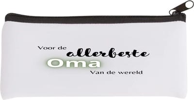 Akyol - voor de allerbeste oma van de wereld Etui - Oma - de beste oma - verjaardagscadeau - verjaardag - cadeau - cadeautje voor oma - oma artikelen - kado - geschenk - gift - 20 bij 9 cm