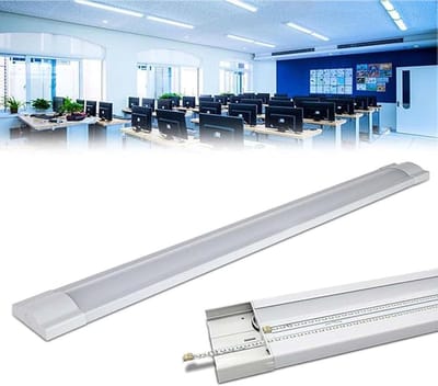 Led Plafondlamp - Lineair Licht - Werkplaats Verlichting - Instelbare Kleurtemperatuur - 150 cm 50W - Wit